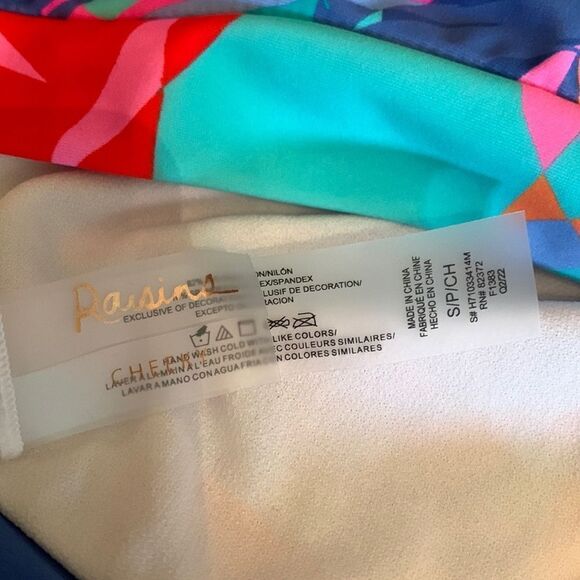 NWT Raisins Tropica 2 piece swimsuit. Small - Picture 9 of 9